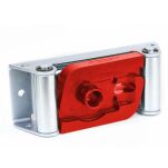 Izolator haka do prowadnicy rolkowej Smittybilt czerwony DAYSTAR - 2