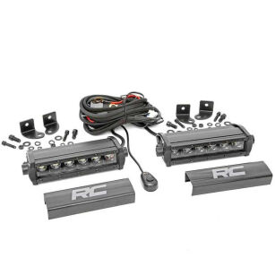 Listwy LED 6" Rough Country Black Series