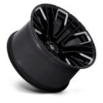 Felga aluminiowa D849 REBAR Gloss Black Milled FUEL - 2