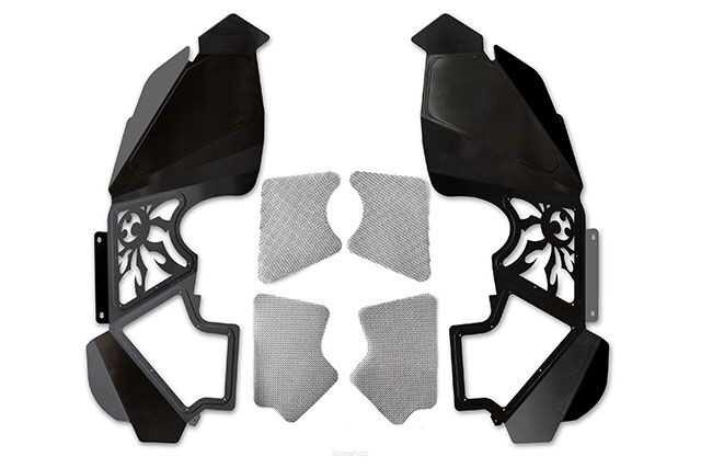 Osłony Wewnętrzne Błotników Przednich POISON SPYDER - Jeep Wrangler JK