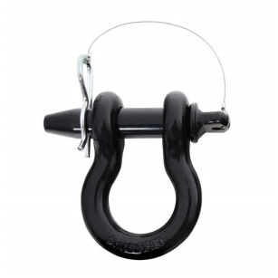 Szekla z zawleczką black Smittybilt D-ring 3/4"