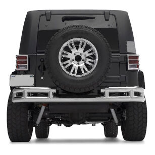 Zderzak tylny rurowy SMITTYBILT stal nierdzewna - Jeep Wrangler JK