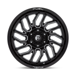 Felga aluminiowa D807 HURRICANE Gloss Black Milled FUEL - 2