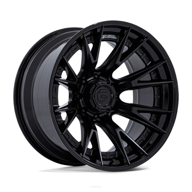 Felga aluminiowa FC402 CATALYST Matte Black W/ Gloss Black Lip FUEL