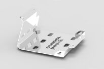 Osłona chłodnicy paliwa Jeep Grand Cherokee WJ WG 2.7 CRD 2001-2004 aluminiowa - 2