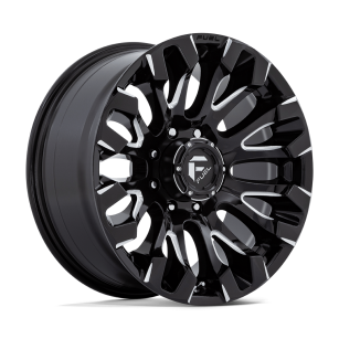 Felga aluminiowa D828 QUAKE Gloss Black Milled FUEL