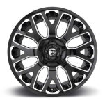 Felga aluminiowa D623 Warrior Gloss Black Milled Fuel - 2