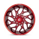 Felga aluminiowa D742 RUNNER Candy Red Milled FUEL - 3