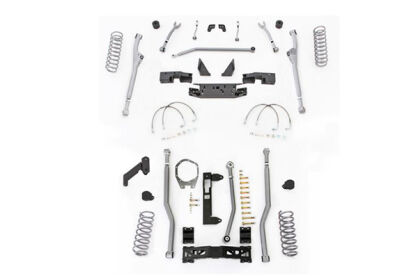 3,5" Extreme Duty Long Arm Lift Kit Radius Przód / 3 Link  Tył RUBICON EXPRESS - Jeep Wrangler JK 4 drzwi