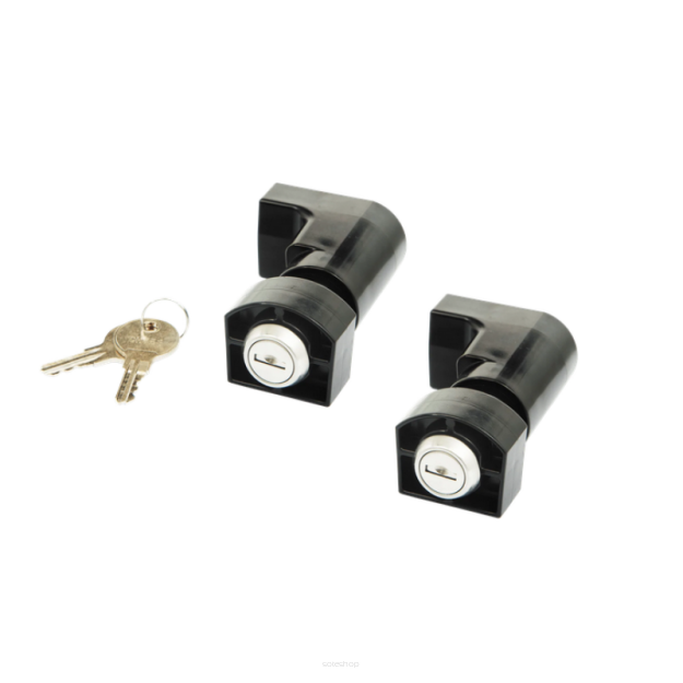 Zamki (2 szt.) do zabudowy szufladowej DECKED wraz z kompletem kluczy