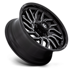 Felga aluminiowa D807 HURRICANE Gloss Black Milled FUEL - 2