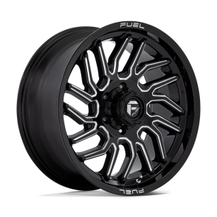 Felga aluminiowa D807 HURRICANE Gloss Black Milled FUEL