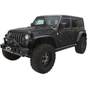 Poszerzenia błotników Bushwacker Flat Style - Jeep Wrangler JL 2/4 Drzwi