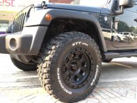 Felga Aluminiowa 8x16'' 5x114,3 ET0 AR201 Brązowa z Czarnym Rantem - Jeep Cherokee XJ - 12