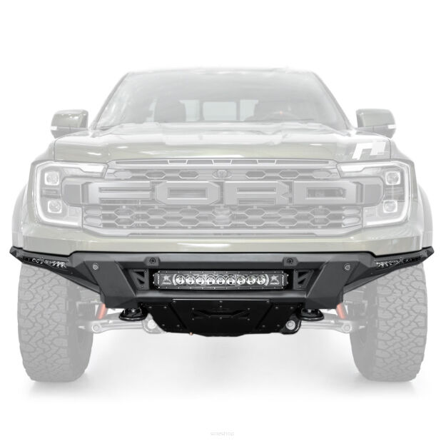 Zderzak stalowy przód z płytą osłonową Addictive Desert Designs Phantom