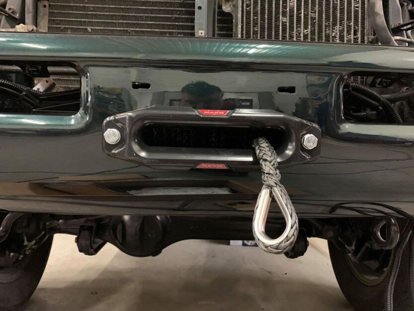 Toyota Land Cruiser J8 HDJ HZJ 80 1989-1997 płyta montażowa wyciągarki