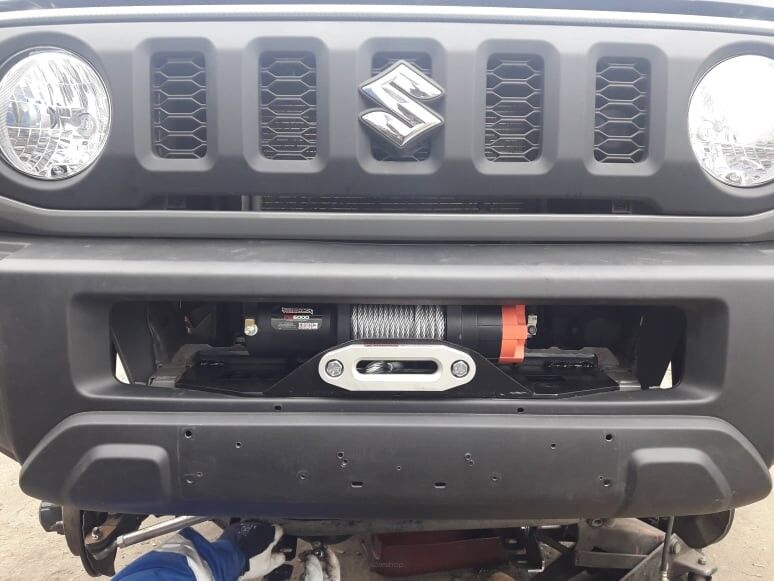 Suzuki Jimny 2018- płyta montażowa wyciągarki 7000lbs górna