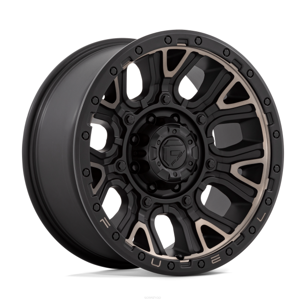 Felga aluminiowa D824 TRACTION Matte Black W/ Double Dark Tint FUEL