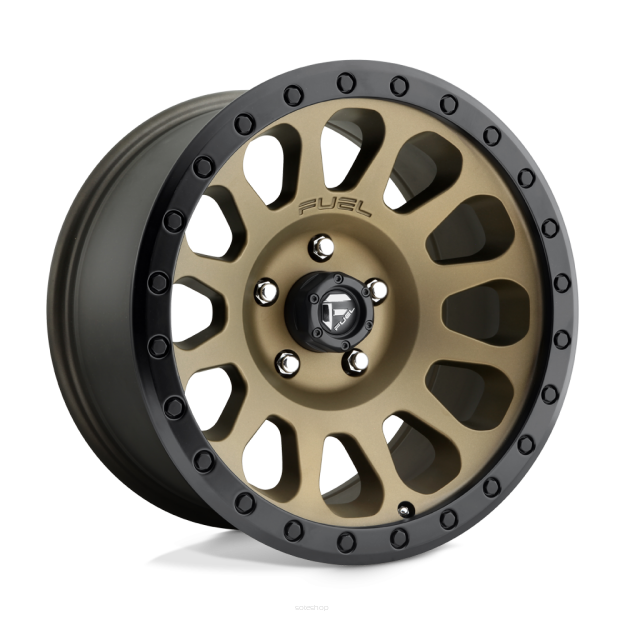 Felga aluminiowa D600 VECTOR Matte Bronze Black Bead Ring FUEL