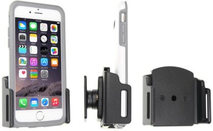 Uchwyt regulowany do Apple iPhone 6 w futerale lub obudowie o wymiarach: 62-77 mm (szer.), 6-10 mm. (grubość)