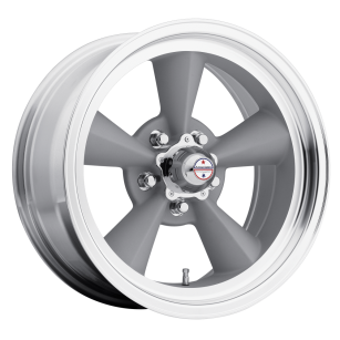 Felga aluminiowa VN309 TT O Vintage Silver W/ Machined Lip AMERICAN RACING