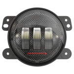 Halogeny przednie JW Speaker 6145 J2 Carbon - Jeep Wrangler JK - 2