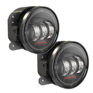 Halogeny przednie JW Speaker 6145 J2 Carbon - Jeep Wrangler JK