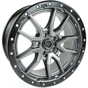 Felga aluminiowa D680 Rebel 5 Anthracite Gun Metal/Black Ring Fuel