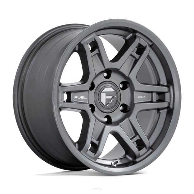 Felga aluminiowa D838 SLAYER Matte Gunmetal FUEL