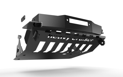 Jeep Grand Cherokee WK WH 2005-2010 3.0 crd diesel osłona czołowa z płytą montażową wyciągarki