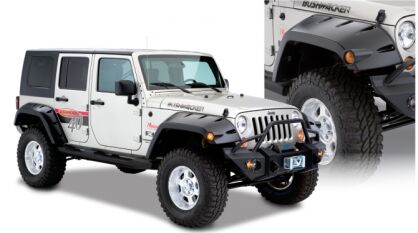 Poszerzenia nadkoli tylne BUSHWACKER Pocket Style - Jeep Wrangler JK 4 drzwi