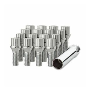 Zestaw Śrub Zabezpieczających 14mm x 1,5 Wheel Pros 20 Sztuk (chrome)