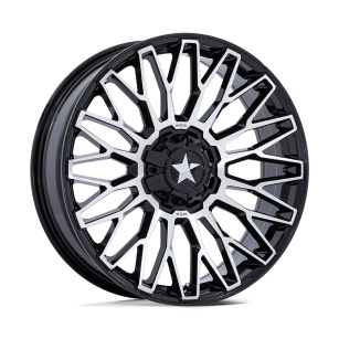 Felga aluminiowa M50 CLUBBER Gloss Black Machined MSA