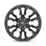 Felga aluminiowa D803 FLAME Gloss Black Milled FUEL - 2