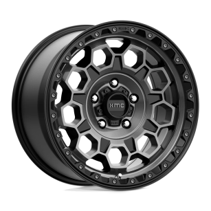 Felga aluminiowa KM545 Trek Satin Black W/ Gray Tint KMC