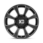 Felga aluminiowa XD854 Reactor Gloss Black Milled XD Series - 4