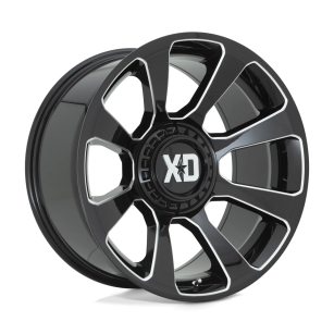 Felga aluminiowa XD854 Reactor Gloss Black Milled XD Series