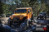 Zderzak przedni stalowy POISON SPYDER Brawler średni z pałąkiem - Jeep Wrangler JK - 4