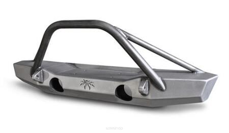 Zderzak przedni stalowy POISON SPYDER Brawler średni z pałąkiem - Jeep Wrangler JK