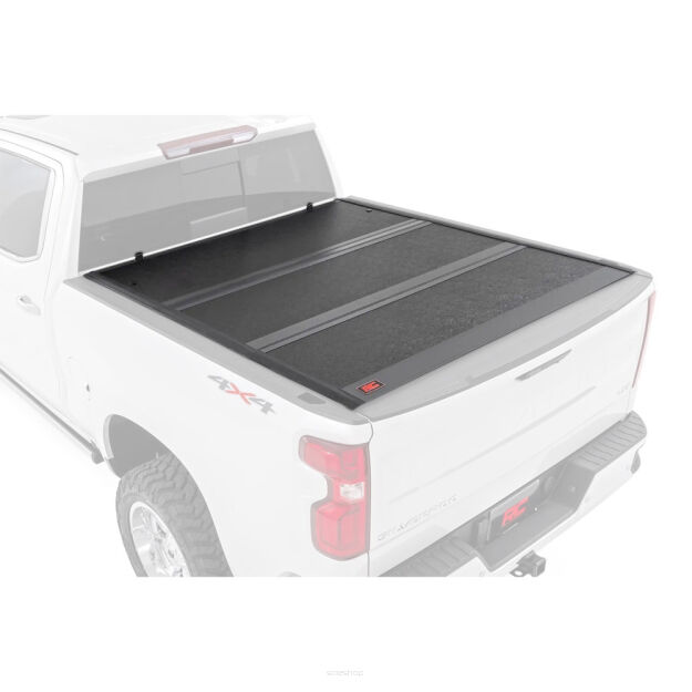Twarda pokrywa paki tri-fold niski profil Rough Country 6'7