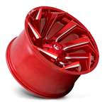 Felga aluminiowa D754 Reaction Candy RED Milled Fuel - 2
