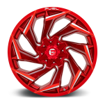 Felga aluminiowa D754 Reaction Candy RED Milled Fuel - 3