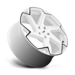 Felga aluminiowa M257 FLASH Gloss White W/ Black NICHE ROAD WHEELS - 3
