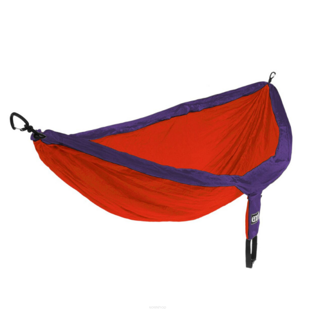 Hamak dwuosobowy DoubleNest pomarańczowy fioletowy ENO