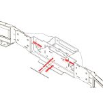 Płyta pod wyciągarkę przód Maer - 8