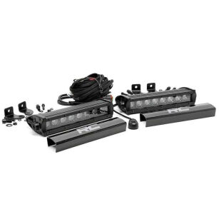 Listwy LED 8" pojedyncze spot Rough Country Black Series