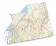 Ręcznik szybkoschnący LIFEVENTURE 150x90 SoftFibre - Mapa Snowdon - 3