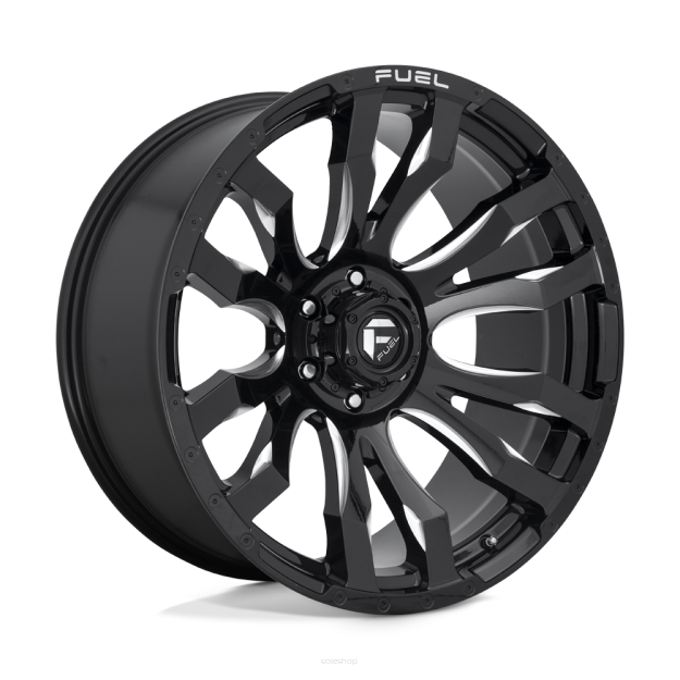 Felga aluminiowa D673 BLITZ Gloss Black Milled FUEL