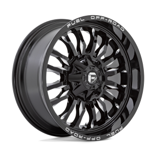Felga aluminiowa D795 ARC Gloss Black Milled FUEL