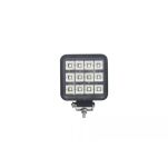 Lampa robocza 12x LED kwadrat z włącznikiem - 3